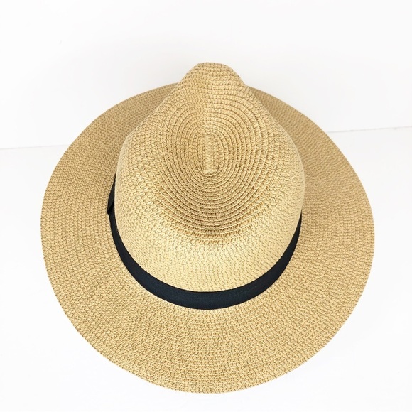 Fedora tan straw hat - Picture 4 of 8